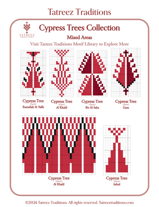 Cypress Tree Motifs