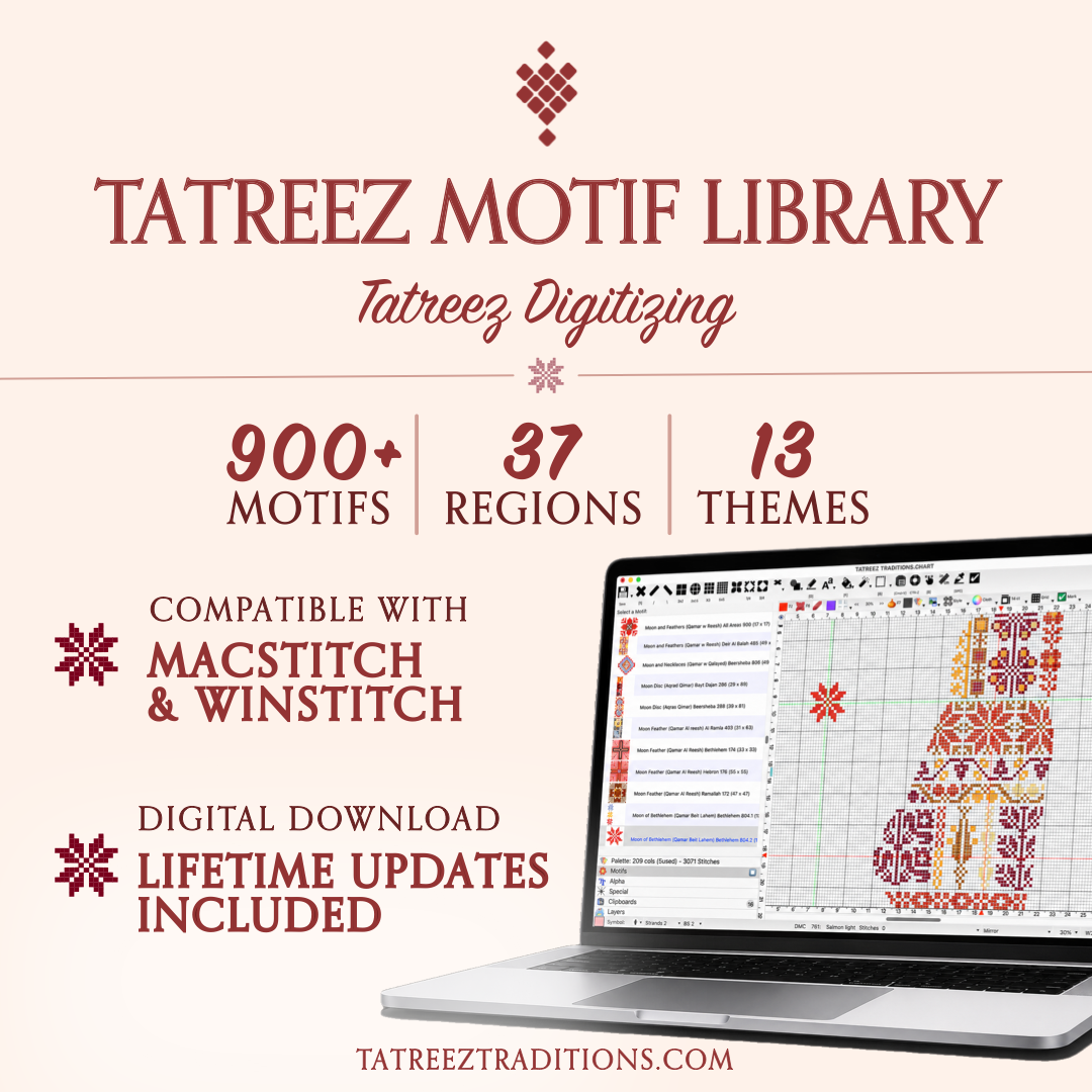 MacStitch & WinStitch Tatreez Motif Library